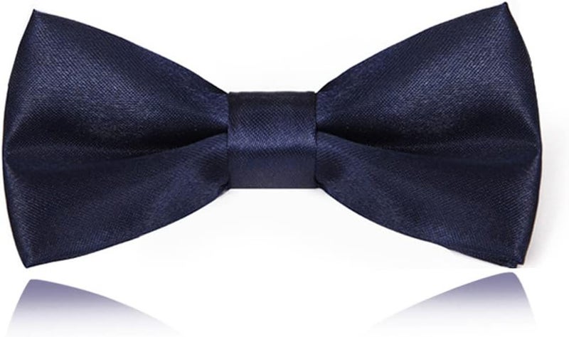 weVSwe Boy's Bow Ties Adjustable Pre Tied Bowtie for Wedding Party 10 x 5 CM - Image 1